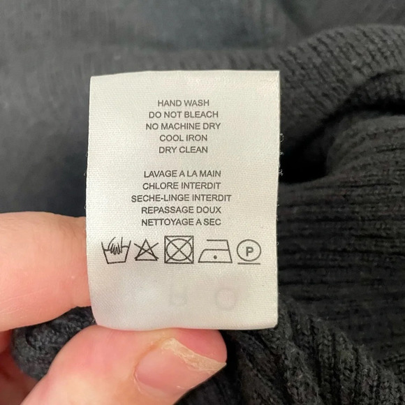 IRO Willy V-Neck Wool Sweater Grey - Picture 9 of 9